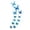 Blue, variant on Pictures for Living Room Wall Decoration 12Pcs Luminous Design Decal Art Wall Stickers Room Magnetic Home Decor Decorations for Living Room Wall Decor Living Room Wall Decorations for Home