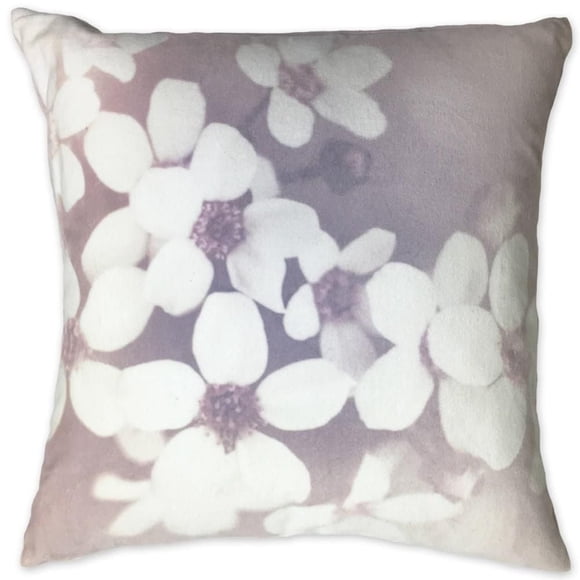 Homeport Coussin Décoratif Fleur Photographique