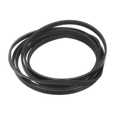 Unique Bargains Black Dryer Drum Belt Replacement Part Rubber