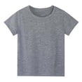 thumbnail image 1 of T-shirt Confortable Neutre pour Enfant Gris 110/3 A-4 A, 1 of 2