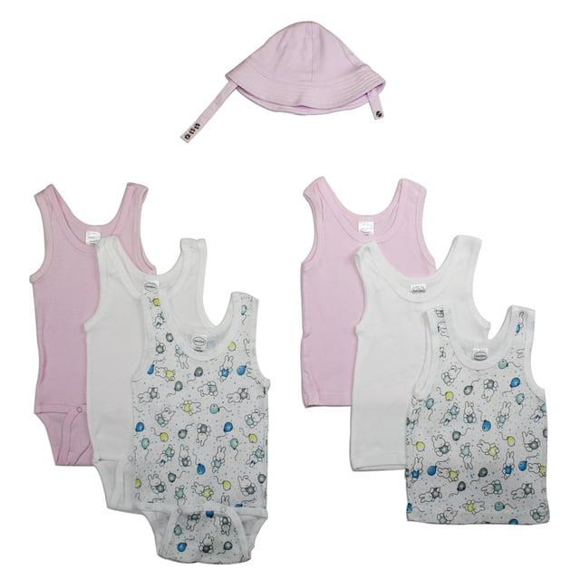 Bambini Ensemble Layette d'Été 7 Pcs pour Filles