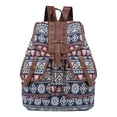 thumbnail image 1 of Backpack for Travel Ethnic Style Patterned Backpack Canvas Bag, Fashionable and Personalized Travel Strap Backpack Bag for Travel, 1 of 4