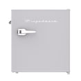 thumbnail image 1 of Frigidaire 1.6 Cu. ft. Retro Mini Fridge with Side Bottle Opener, Compact Refrigerator with Freezer Compartment, Moonbeam, 1 of 11