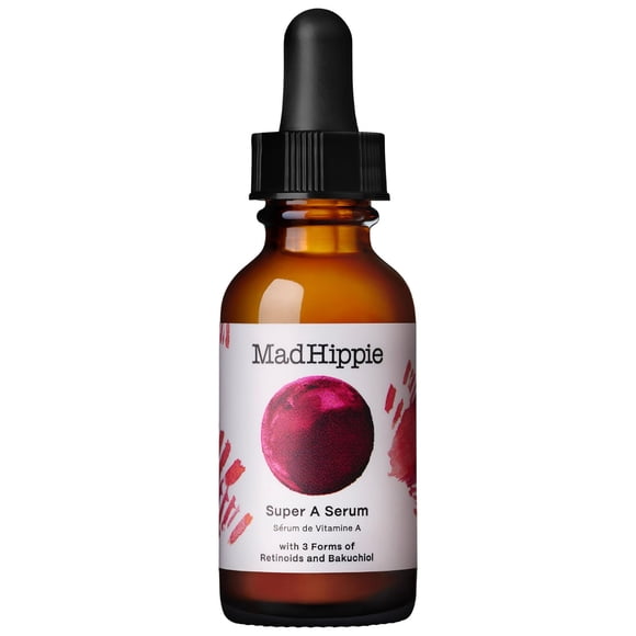 Mad Hippie Super A Retinol Serum for Face â?? Potent Skin Repair & Anti-Aging Serum with 3 Retinoids, Bakuchiol + Hydrating Hyaluronic Acid, 1.02 Oz