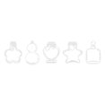 thumbnail image 3 of TIMIFIS Transparent Sticker, Home Decor Transparent Sticker Package Bottle Dried Flower Hand Account Sticker Transparent Bookmark Glass Bottle Sticker Decoration, 3 of 3