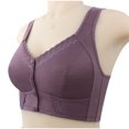 thumbnail image 4 of Birdeem Size Womens No-Wire Bra No Front Button No-Slip Underwear, 4 of 5
