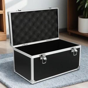 UPOUART Boîte à outils portable en aluminium pour le stockage en atelier 1Pack 11,8*7,9*5,9 po