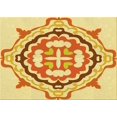 thumbnail image 1 of Ahgly Company Machine Washable Indoor Rectangle Transitional Orange Area Rugs, 2' x 3', 1 of 7
