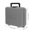 thumbnail image 2 of SUTENGDA Plastic Tool Storage Case Tool Organizer Box with Handle Tools Container Carrying Suitcase Parts Case for Hardware and Small Parts, 2 of 8