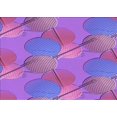 thumbnail image 1 of Ahgly Company Tapis d'Intérieur Rectangulaire Transitionnel Violet Lavable à la Machine, 7 Pieds x 9 Pieds, 1 of 7