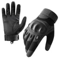 thumbnail image 1 of Penkiiy Winter Motorcycle Gloves, Rainproof Riding Gloves with Touchscreen, Motorcycle Winter Gloves for Men, Warm Motorcycle Gloves for Riding, Snowmobile M Black, 1 of 3