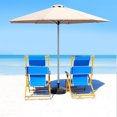 thumbnail image 2 of LPSSTORE Garden Terrace Courtyard Beach Swimming Pool Market Table 6 Rib Umbrella Placeme, 2 of 3