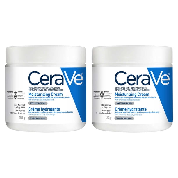 CeraVe Moisturizing Cream, 2 x 453 g - Walmart.ca