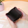 thumbnail image 3 of Embossed RFID Blocking Wallet for Women Slim Card Holder Fashionable Organizer with Secure Pocket, 3 of 5