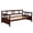 Cherry, variant on Gymax Twin Size Wooden Slats Daybed Bed Sofa Support Platform Sturdy W/Rails Cherry