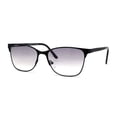 thumbnail image 1 of Mens 90s Fashion Metal Rim Rectangle Bifocal Light Sunglasses Reader Black +2.0, 1 of 4