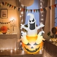 thumbnail image 5 of Décoration de Cour Gonflable d'Halloween de 6 Pi de Hauteur pour l'Extérieur, Colorée, à Intensité Réglable, Ghost, Gonflable, en Liquidation, avec Lumières DEL Intégrées pour Fête/fête/cour/jardin, 5 of 5