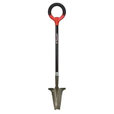 Radius Garden 23311, Root Slayer Perennial Shovel, Red