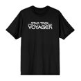 thumbnail image 1 of Star Trek Voyager Title Black T-Shirt, 1 of 2