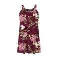 thumbnail image 4 of EQWLJWE Robe d'Été pour Femmes 2023 Robe de Plage Bikini Vêtements de Plage Décontractés Vacances Robes Courtes d'Été à Licou, 4 of 5