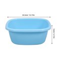 thumbnail image 2 of TEHAUX 3Pcs Foldable Square Plastic Basin Set Multipurpose Hand Wash Basin for Kitchen and Household Dishes, 2 of 8