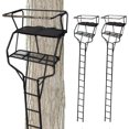 thumbnail image 1 of Big Game Guardian DXT Portable 2 Hunter Tree Ladder Stand, 18 Foot (3 Pack), 1 of 10