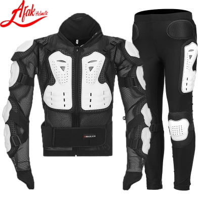 AFAK Spring Summer Motorcycle Armor Vest, Breathable Knight Riding Chest Protector, Anti-Fall Off-Road Motocross Racing Protective Gear for Men Women