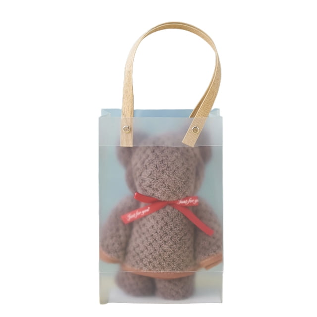 Ingenious Warp Knitted Pineapple Reseau Towel Gift Bear Towel High Density Fleece Gift INS Style