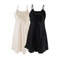 thumbnail image 1 of INSPIRE CHIC Camisole à Bretelles Intégrales pour Femmes Grande Taille avec Ourlet Feuille de Lotus, 1 of 5