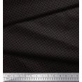 thumbnail image 3 of Soimoi Moss Georgette Fabric Diagonal Line Geometric Print Sewing Fabric Yard 42 Inch Wide, 3 of 3