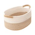 thumbnail image 2 of Rope Woven Baskets for Organization, Simple Nordic Small Basket, Multifunctional 22cmx16cmx11cm, 2 of 8