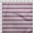 thumbnail image 3 of oneOone Cotton Flex Fabric Peacock Feather Ikat Decor Fabric Printed BTY 40 Inch Wide, 3 of 4