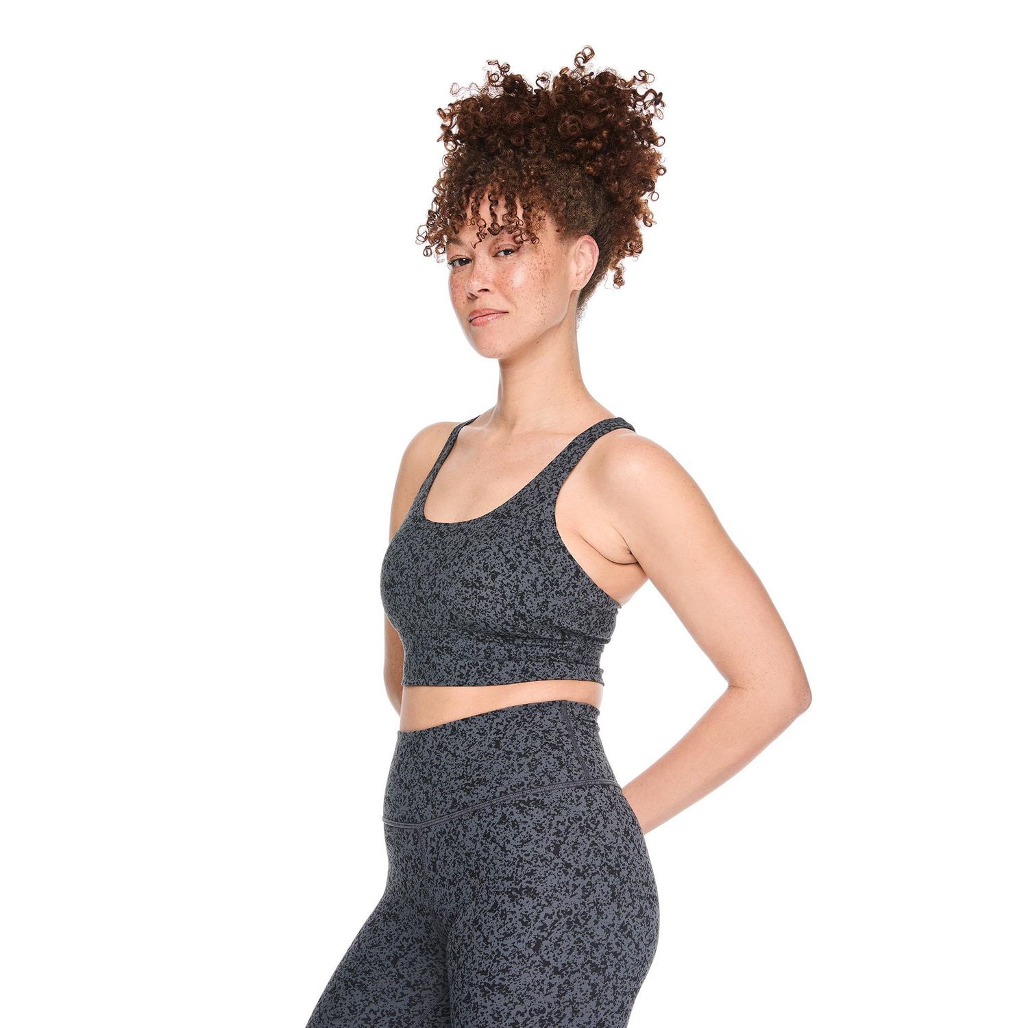 Athletic Works Women's Double Strap Sports Bra
