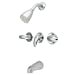 thumbnail image 3 of Kingston Brass KB6231LL Three Handle Tub & Shower Faucet, 3 of 4