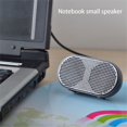 thumbnail image 1 of Haut-parleur Mini Portable Haut-Parleur Filaire pour Ordinateur Portable Haut-Parleur Multimédia USB pour Ordinateur Portable Notebook PC Maison Bureau, 1 of 7