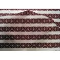thumbnail image 4 of oneOone Cotton Silk Maroon Fabric Diamond Geometric Sewing Craft Projects Fabric Prints By Yard 42 Inch Wide, 4 of 4