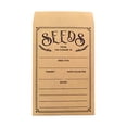 thumbnail image 2 of LSLJS 20pcs Kraft Paper Envelope Seed Envelope Bag Sample Bag Blank Kraft Paper Bag with Double Sided Adhesive, Home Accessories, 2 of 6