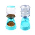thumbnail image 3 of PENGXIANG Distributeur Automatique d'Eau et de Nourriture pour Animaux de Compagnie 3,8 L, Mangeoire pour Animaux, 3 of 5