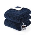 thumbnail image 1 of Electric Heated Throw Blanket - 10 Adjustable Heat Levels, 10-Hour Timer, ETL Certified, Portable, Washable, Fast Heating - 50x60 inches, 1 of 6
