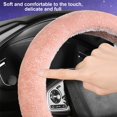thumbnail image 4 of TopLLC Star Car Steering Wheel Cover Sable Winter Warm Thickened Non-slip Interior Handlebar Cover Steering wheel cover, 4 of 6