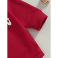 thumbnail image 4 of Kmbangi Newborn Baby Sweatshirts Rompers Letter Print Long Sleeve Spring Fall Infant Jumpsuits for 0-18M, 4 of 8