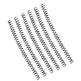 thumbnail image 2 of Sheet Binding Comb, 20Pcs Pretty Colour Spiral Binding Coil  For Paper Black, 2 of 8