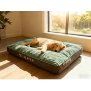 Dvkptbk dog mat Extra Large Dog Bed Washable Pet Mattress Thick Warm Cozy Cushion for Large Dogs Indoor Puppy Sleeping Pad Comfortable Mat