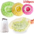 thumbnail image 1 of Couvercles de Rangement Alimentaires Élastiques Réutilisables Universels pour Cuisine, Contenants Alimentaires en Verre avec Couvercles, Contenants de Rangement pour Aliments pour Réfrigérateur, Contenant à Raisins pour Réfrigérateur, Contenants pour Vinaigrette, Contenants Hermétiques à l'Air pour Odeur, 1 of 1