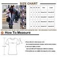 thumbnail image 3 of Women Color Block Lapel Printed Trench Coat Double-faced Woolen Coat Jacket, 3 of 3