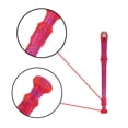 thumbnail image 4 of Tachiuwa 8 Holes Soprano Descant Recorder Flute+Cleaning Rod Woodwind Instrument Red 3, 4 of 9
