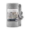 thumbnail image 4 of Mainstays Soft Silver Chenille Throw, 50" x 72", 4 of 5