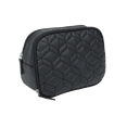 thumbnail image 2 of Equate Beauty Cosmetic Bag - Quilted Triangle Upright Double Zip Case, 2 of 7