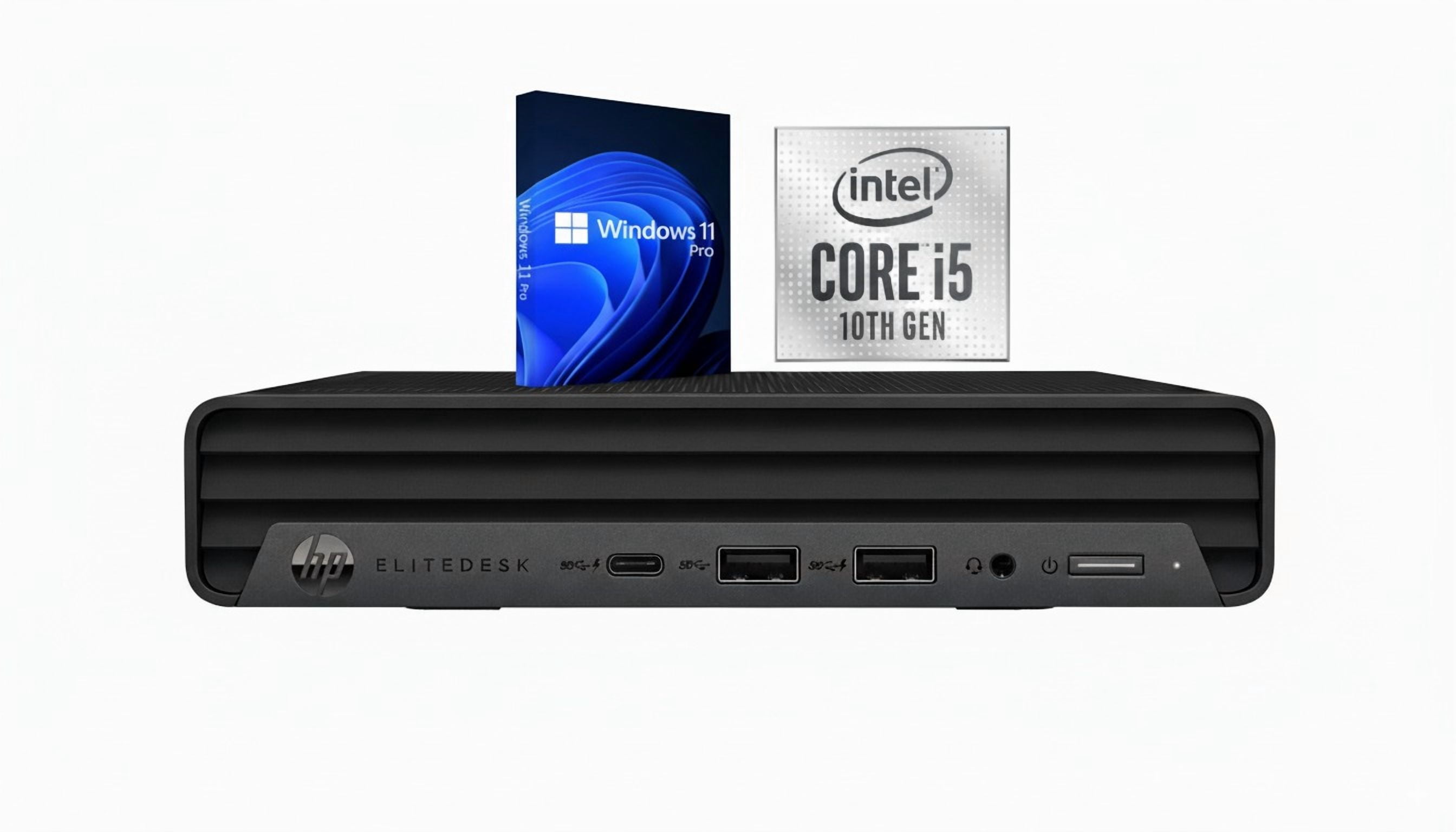 Refurbished (Excellent) - HP EliteDesk 800 G6 Desktop (Intel i5-10500T / 16 GB RAM / 512 GB SSD / Windows 11 pro)