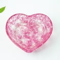 thumbnail image 2 of CQCYD 5Pcs Heart Shaped Resin Bowl, Transparent Jewelry Dish, Decorative Organizer For Rings Earrings, Beautiful Patterned Craft Display, Valentine's Day Gift, 2 of 9